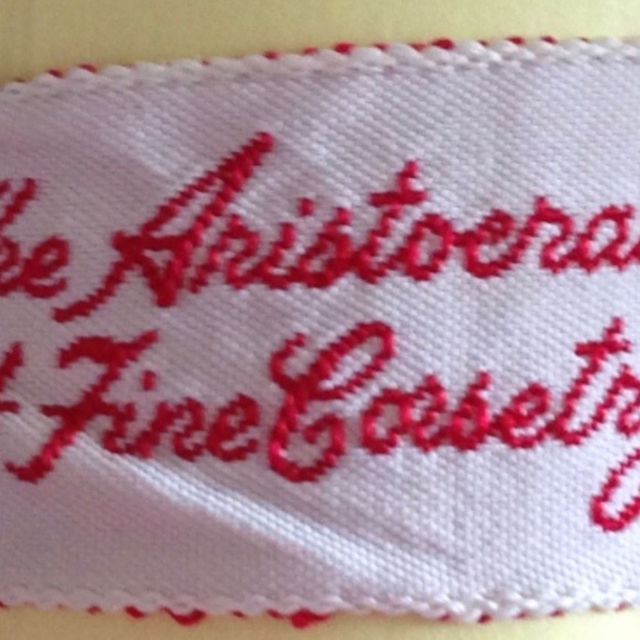 COPY - Corde de Paris Open Btm French Lace Girdle Corset. Vintage full length G… - Picture 2 of 8